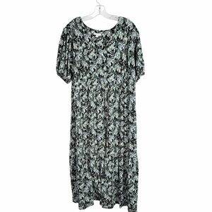 J. Jill A Line Floral Pockets Dress Size 2 X